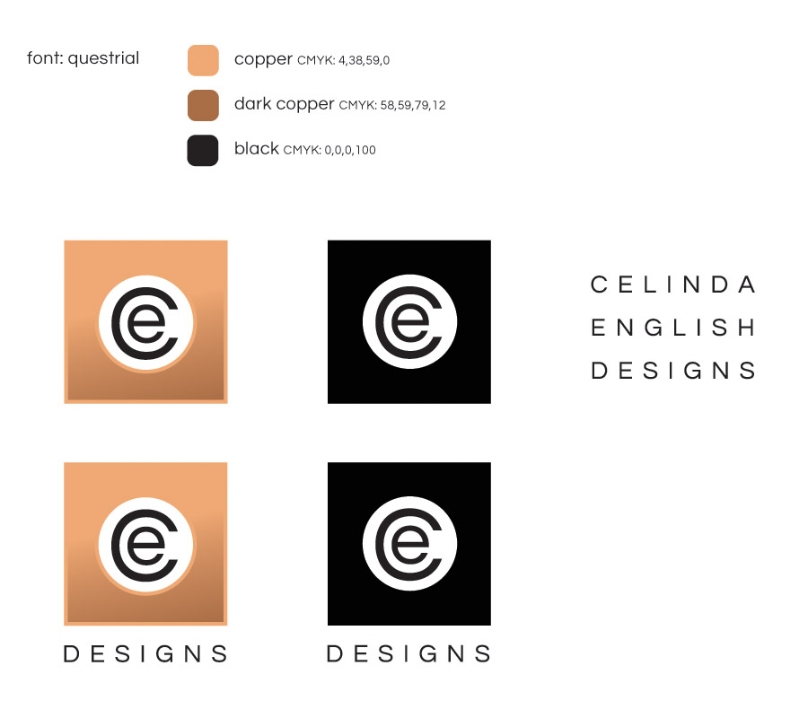logo design Celinda English Designs
