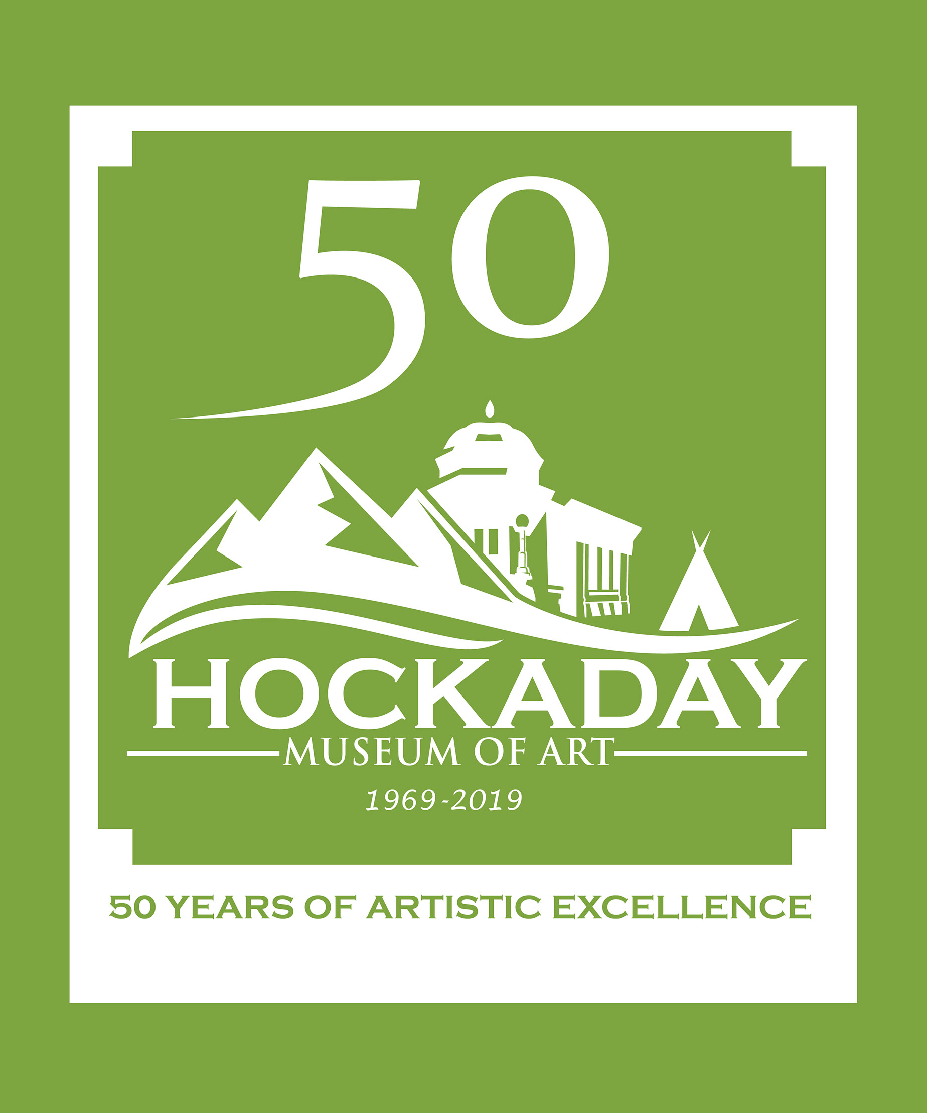 logo design Hockaday Museum of Art