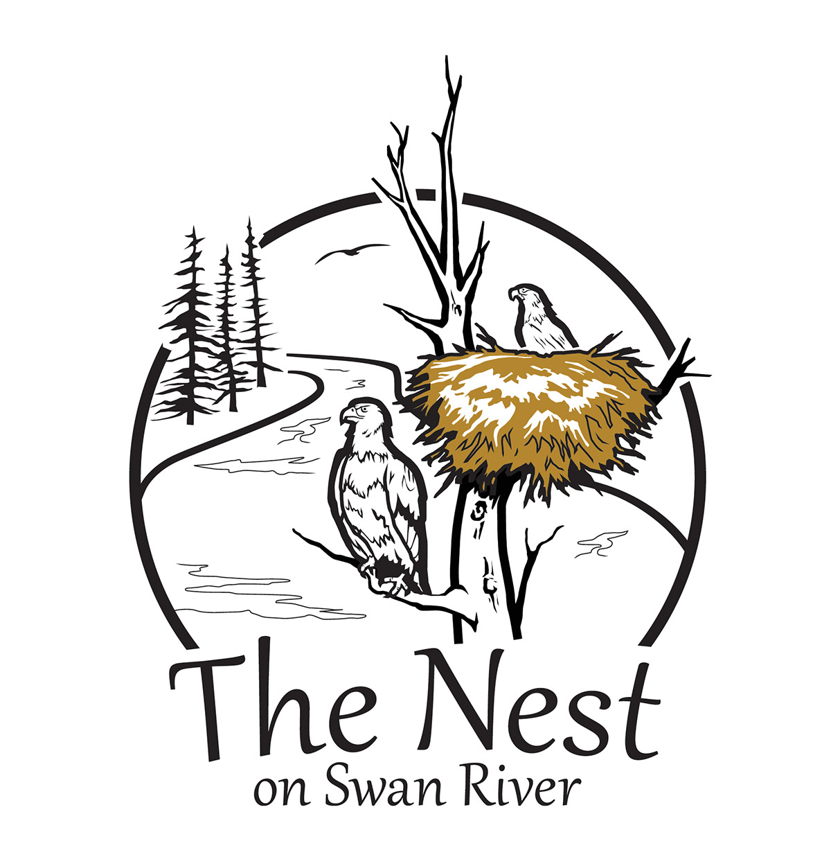 logo design The Nest